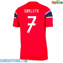 Camisa de time de futebol Noruega Alexander Sorloth #7 Replicas 1º Equipamento Mundo 2026 Manga Curta